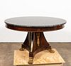 MANNER OF THOMAS HOPE, MARBLE TOP CENTER TABLE