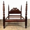 19TH C. ANGLO-DUTCH CARIBBEAN WATERFALL POSTER BED