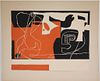 Charles Edouard Le Corbusier Lithograph