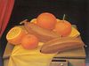 Fernando Botero (after) - Orange and Bananas