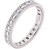 RING WITH DIAMONDS IN 18K WHITE GOLD Brilliant cut diamonds ~0.11 ct. Weight: 2.4 g. Size: 5 ¼ | ANILLO CON DIAMANTES EN ORO BLANCO DE 18K con diamant