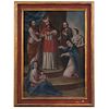 LA CIRCUNCISIÓN DE JESÚS MEXICO, EARLY 19TH CENTURY Oil on canvas Conservation details 47.2 x 35.4" (120 x 90 cm) | LA CIRCUNCISIÓN DE JESÚS MÉXICO, P