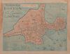 Reprinted Bonner Map of Boston