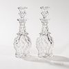 Pair of Victorian Crystal Decanters with Stoppers