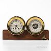 Chelsea Ship's Bell Clock and Weather Instrument Set