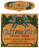 1907 Blue and Gold Lager Beer 11oz WS26-23 Oakland, California