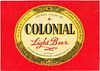 1944 Colonial Light Beer 12oz ES88-07 Hammonton, New Jersey