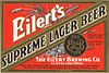 1933 Eilert's Supreme Lager Beer 12oz OH41-13 Cleveland, Ohio