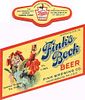 1934 Fink's Bock Beer 12oz PA36-04 Harrisburg, Pennsylvania