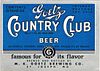 1942 Goetz Country Club Beer 12oz St. Joseph, Missouri