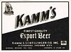 1942 Kamm's Export Beer 12oz CS28-21 Mishawaka, Indiana