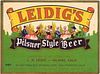 1935 Leidig's Pilsener Style Beer 32oz One Quart WS46-17 San Francisco, California