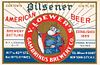 1936 Loewer's Pilsener Beer 11Â½oz NY61-17 New York, New York