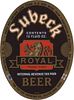 1938 Lubeck Royal Beer 12oz OH50-09 Cleveland, Ohio