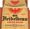 1933 Old Heidelbrau Lager Beer 11oz WS41-03 San Francisco, California