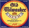 1937 Old Milwaukee Beer (Washington DC) 12oz WI316-96 Milwaukee, Wisconsin