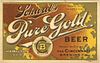 1910 Schwab's Pure Gold Beer 12oz OH69-08 Hamilton, Ohio