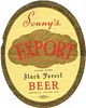1938 Sonny's Export Beer 12oz OH38-09 Cleveland, Ohio
