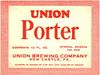 1935 Union Porter 12oz No Ref. New Castle, Pennsylvania
