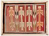 Navajo Yei rug, early 20th c.