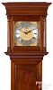 Philadelphia Queen Anne walnut tall case clock