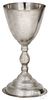 Albany New York pewter chalice, late 18th c.