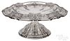 New York sterling silver tazza, 19th c.