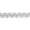 CHANTECLER - a 'capri' cultured pearl and diamond bracelet. Designed as a series of brilliant-cut di