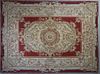 Aubusson Style Carpet, 20th c., 7' 11 x 10 ' 2.