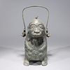 Chinese Bronze Archaistic Figural Vessel
