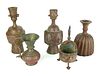 A COLLECTION OF 12TH/13TH CENTURY METALWARE