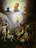 The Last Judgement Demons Angels Oil Painting