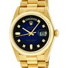 Rolex Mens Day-Date President Watch 18K Yellow Gold