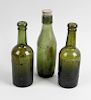 Two boxes containing a large collection of assorted glass bottles Shropshire interest, to include nu