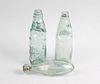 Two boxes containing a large collection of assorted glass bottles Walsall and surroundings, to inclu