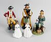 A group of five Royal Doulton figures. Comprising 'Cavalier' HN2718, 10 (26 cm), 'Robin Hood' HN2773