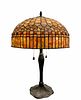 IMO TIFFANY Stained Glass Leaded Lamp