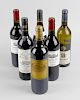 Six bottles of assorted wines, comprising two Pauillac Cailloux 2000, 750 ml, 12.5% volume, Chateau
