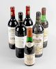 Six bottles of assorted wines, comprising Chateau Soussans 2002 Margaux, 750 ml, 12.5% volume, two C
