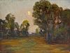Franklin White (1892-1975)Five Studio dispersal works: three landscape oils on board, a similar past