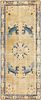 ANTIQUE 18TH CENTURY CHINESE NINGXIA RUG. 15 ft 2 in x 6 ft 4 in (4.62 m x 1.93 m)