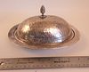 TURKISH 900 SILVER OVAL SERVING DISH