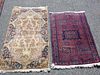 2 OLD SCATTER RUGS