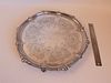 LARGE ENGLISH STERLING SALVER TRAY