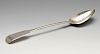 A George III silver Fiddle pattern serving spoon. Hallmarked Dublin 1812. Length measuring 12 3/4 in