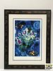 After Marc Chagall Still Life With Flowers Lithograph