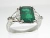 Ladies 1.47ct. Emerald Center Stone Ring