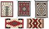 Unknown Maker  | Lot of 5 Small Navajo Rugs