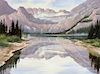 Mark Ogle | b. 1952 | Lake with Mountain Views