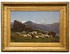 Auguste Bonheur 'The Sheep' Oil on Canvas